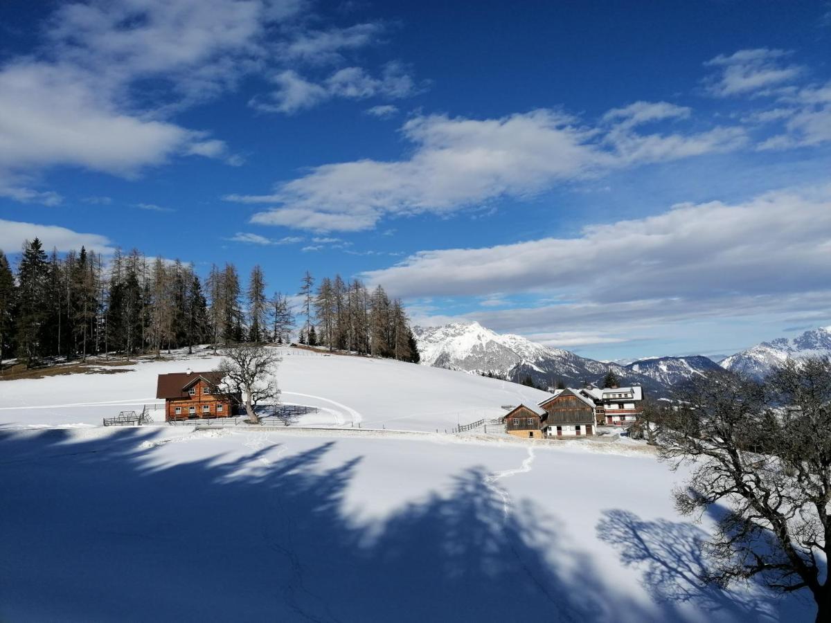 Ferienhaus Bichlhuette Pruggern Exteriör bild